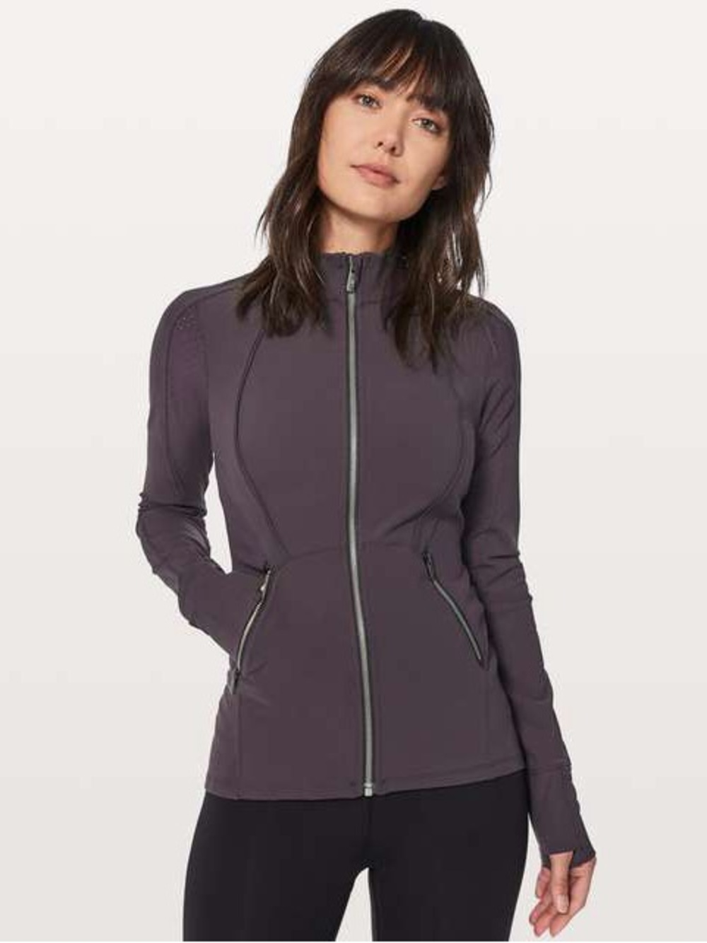 lululemon Sleek Essential Jacket Navy Blue Size 4 | Chic Athleisure